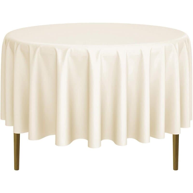 Ivory Table Cloth (Round/Rectangle)